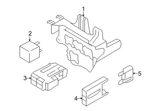 2013 Audi RS5 Fuse & Relay Diagram 3