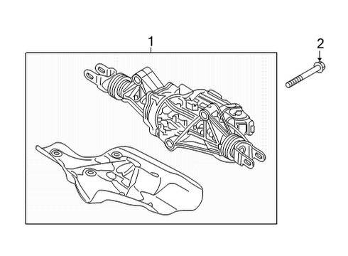 2022 Audi RS7 Sportback Steering Gear