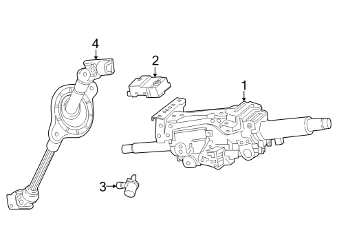 2021 Audi S8 Intermed Shaft Diagram for 4N1-419-753-H