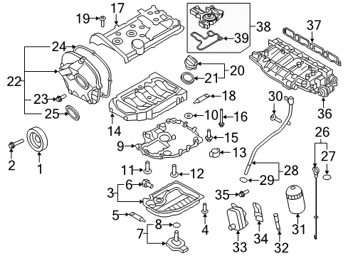 2017 Audi Q3 Quattro Intake Manifold