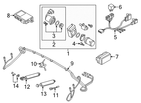 2022 Audi S5 Motor & Components