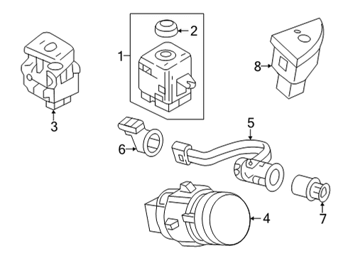 2021 Audi S4 Ignition Lock