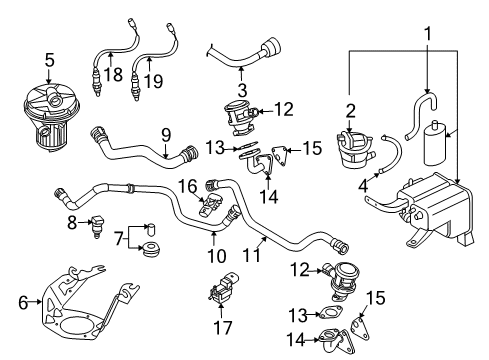 2010 Audi Q7 Secondary Air Injection System