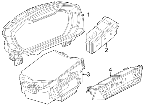 2022 Audi Q4 e-tron Sportback Switches