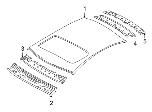 2007 Audi RS4 Roof & Components