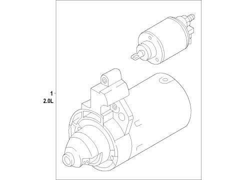 2018 Audi TT RS Quattro Starter