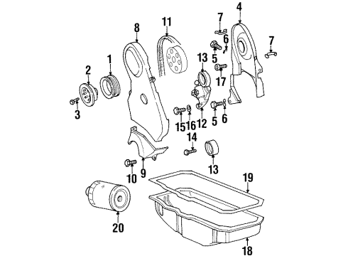 1995 Audi S6 Engine Parts