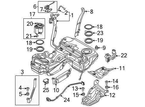 2013 Audi A7 Quattro Fuel Supply