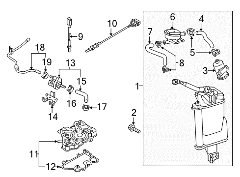 2017 Audi TT Quattro Emission Components