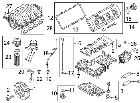 2011 Audi A8 Quattro Intake Manifold