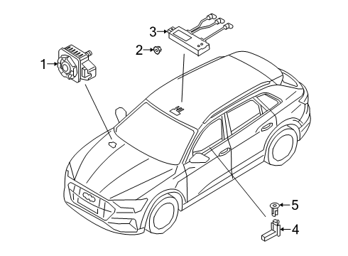 2022 Audi Q3 Alarm System