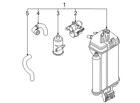 2019 Audi TT Quattro Emission Components Diagram 2