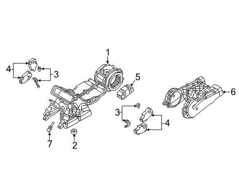 2018 Audi Q7 A/C Evaporator Diagram 2