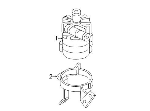 2018 Audi A8 Quattro Water Pump Diagram 1