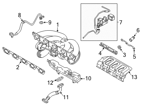 2020 Audi TT Quattro Turbocharger, Engine Diagram 2