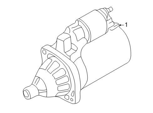 2006 Audi A6 Quattro Starter