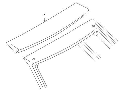 2007 Audi A3 Quattro Rear Spoiler