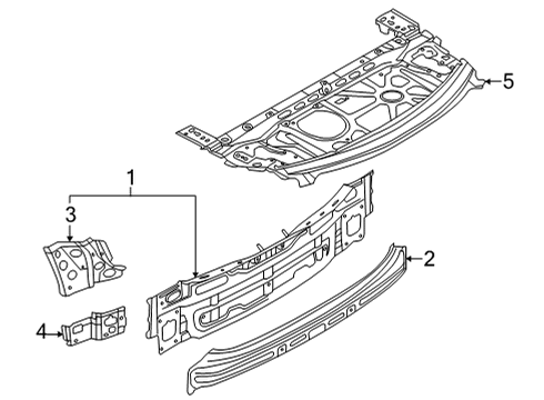 2024 Audi A3 Rear Body