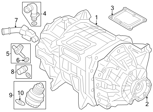 2024 Audi Q8 e-tron Electrical Components Diagram 4