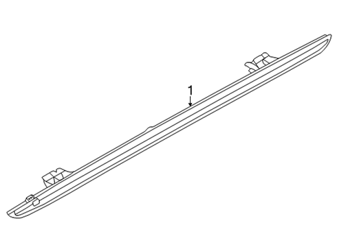 2024 Audi A3 High Mount Lamps