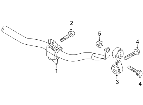 2015 Audi S4 Rear Suspension, Control Arm Diagram 2