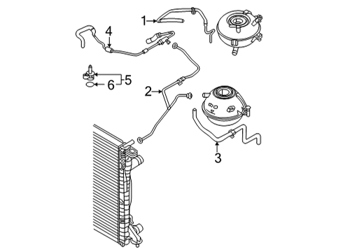 2023 Audi Q5 Hoses, Lines & Pipes Diagram 1