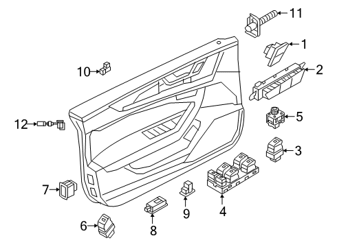 2021 Audi e-tron Sportback Led Unit Diagram for 4KE-947-356-C