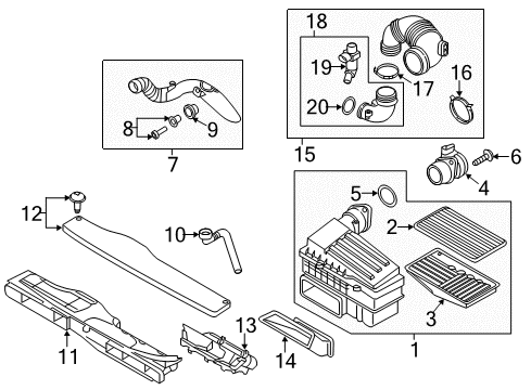 2015 Audi A3 Air Intake Diagram 3