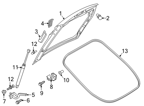 2018 Audi TT RS Quattro Gate & Hardware