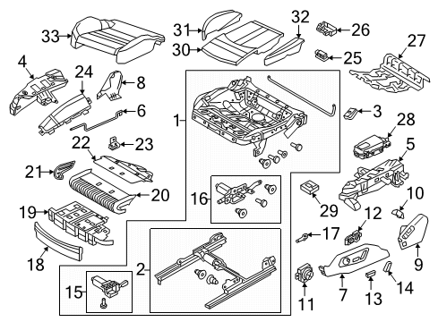 2022 Audi S8 Lumbar Control Seats