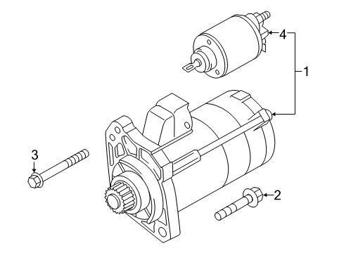 2016 Audi A7 Quattro Starter