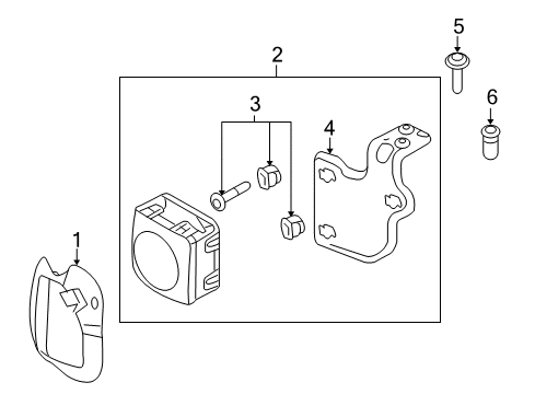 2010 Audi S5 Sonar System