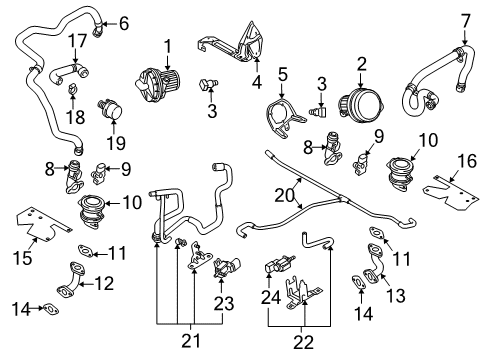 2010 Audi R8 A.I.R. System Diagram 2