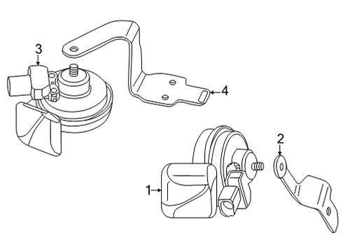 2022 Audi S6 Horn