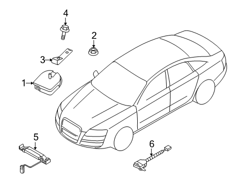 2011 Audi A5 Alarm System