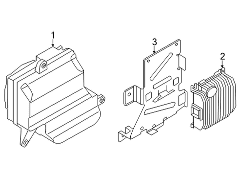 2024 Audi e-tron GT Electrical Components Diagram 11