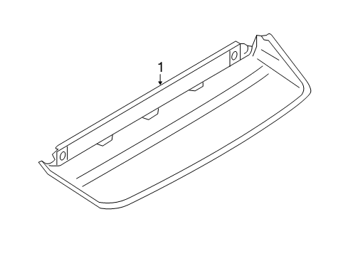 2021 Audi S4 High Mount Lamps