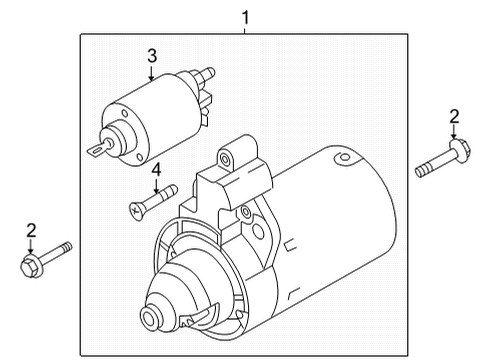 2022 Audi RS5 Starter