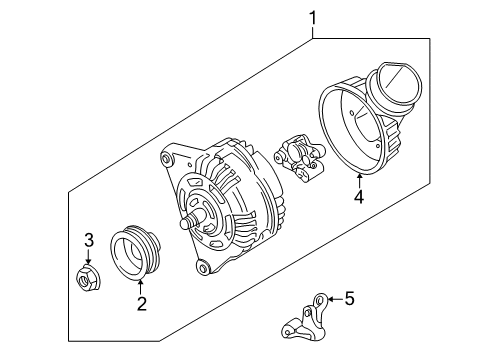 2003 Audi Allroad Quattro Alternator, Starter Diagram 2