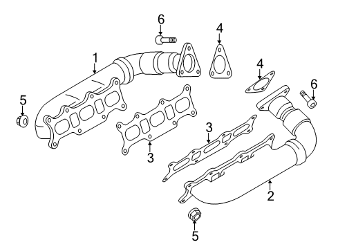 2015 Audi Q5 Exhaust Manifold Diagram 1