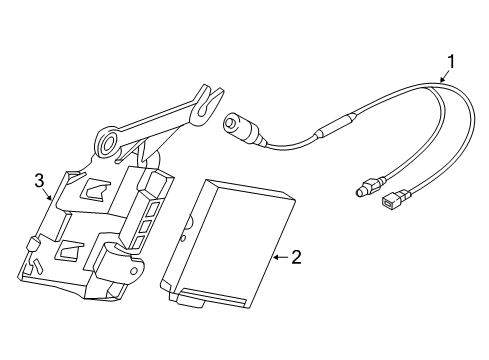 2018 Audi Q3 Quattro Parking Aid Diagram 1