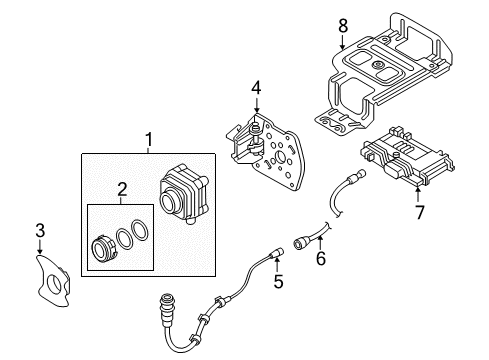 2015 Audi S8 Electrical Components Diagram 8