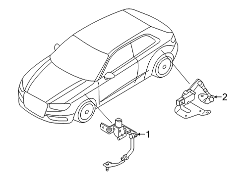 2024 Audi S3 Electrical Components Diagram 2