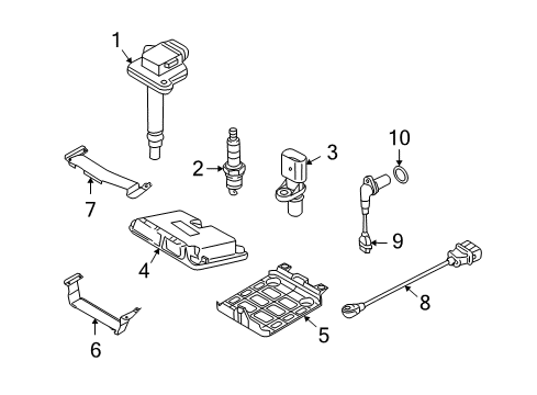 2010 Audi TT Quattro Ignition System