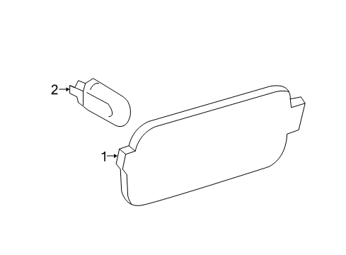 2018 Audi RS7 Front Lamps - Side Marker Lamps