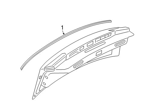 2014 Audi A6 Rear Spoiler