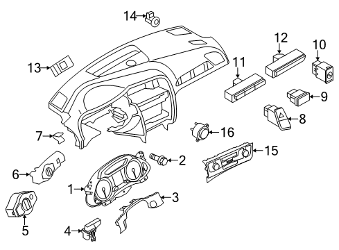 2015 Audi allroad A/C & Heater Control Units