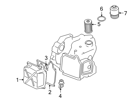 2007 Audi A3 Quattro Transaxle Parts