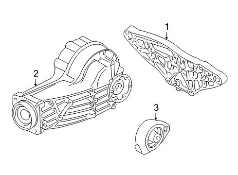 2007 Audi RS4 Axle & Differential - Rear