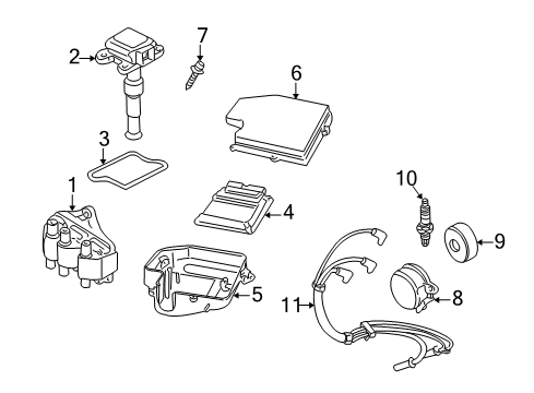 2001 Audi A6 Quattro Ignition System